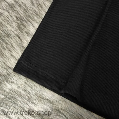 OVERSIZED DROP SHOULDER T-SHIRT – BLACK - Image 6