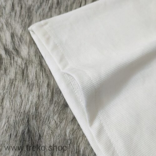 OVERSIZED DROP SHOULDER T-SHIRT – WHITE - Image 6