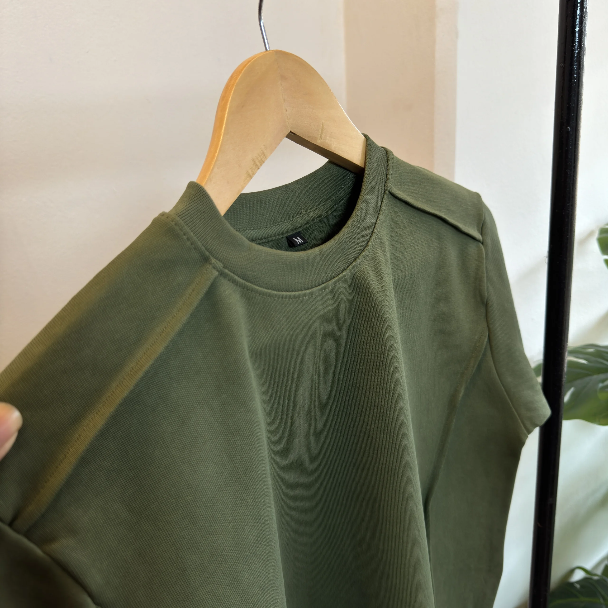 Men’s Half Sleeve Sport T-Shirt - Olive - Image 3