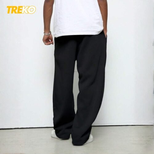 Baggy Sweatpants - Black - Image 2