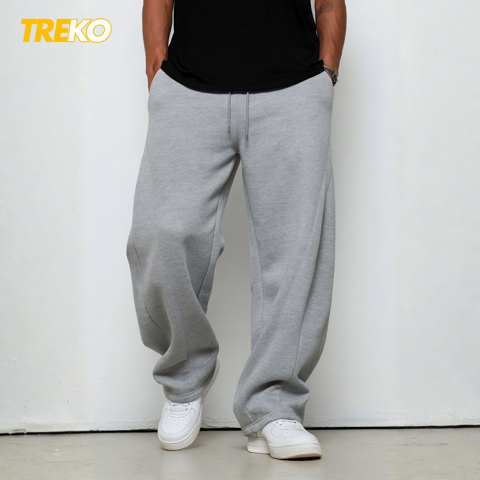 Baggy Sweatpants - Ash