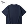 OVERSIZED DROP SHOULDER T-SHIRT – NAVY BLUE
