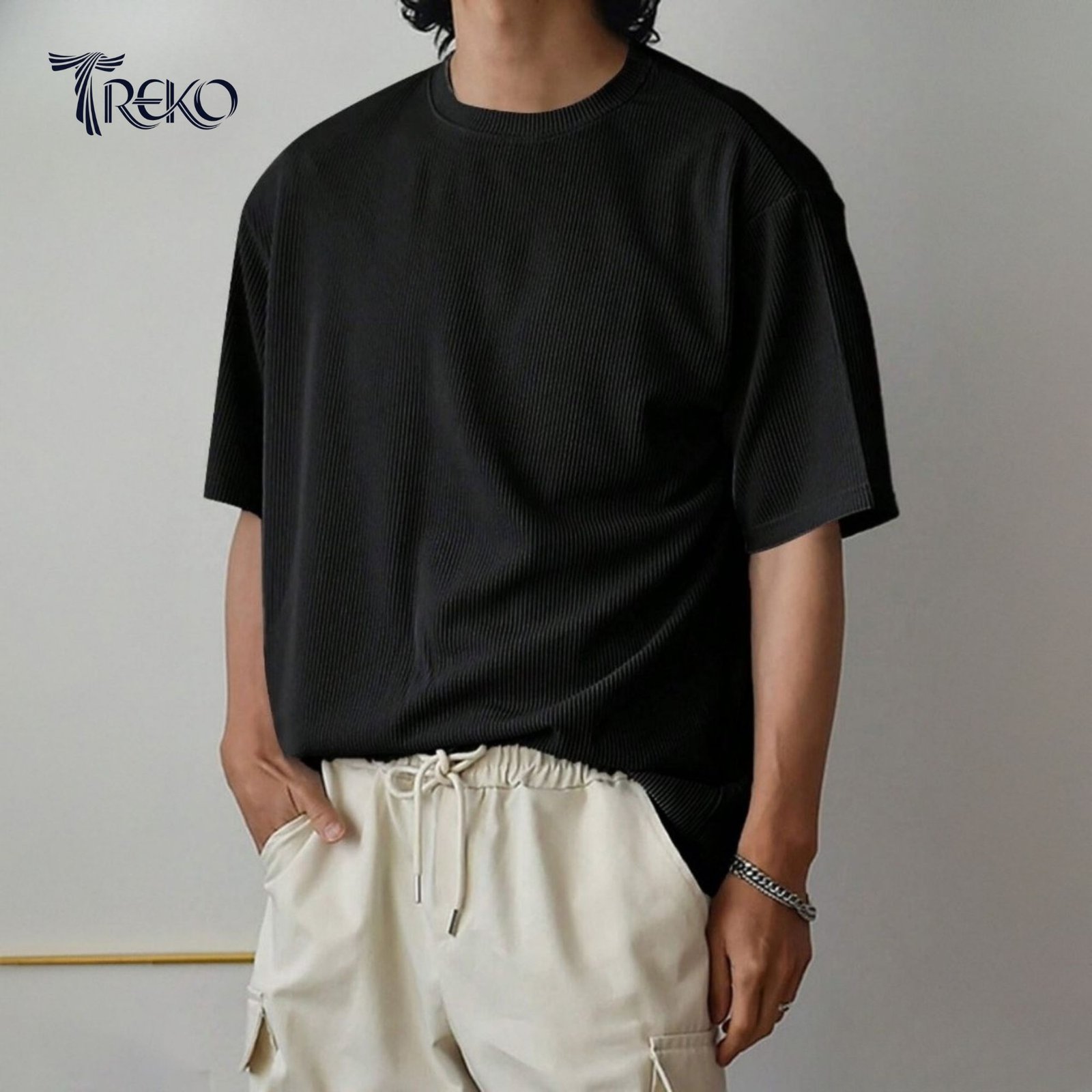 RIB SET - BLACK & OLIVE - Image 2
