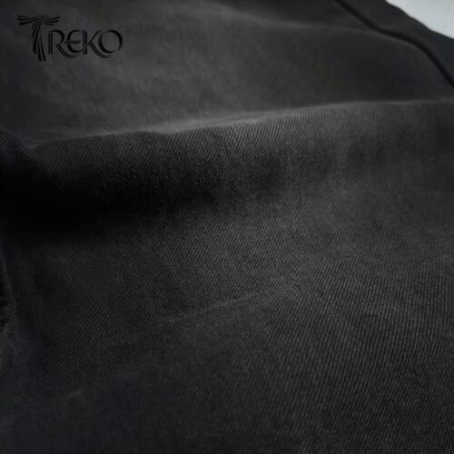 SHADOW BLACK STRAIGHT CUT DENIM PANTS - Image 3