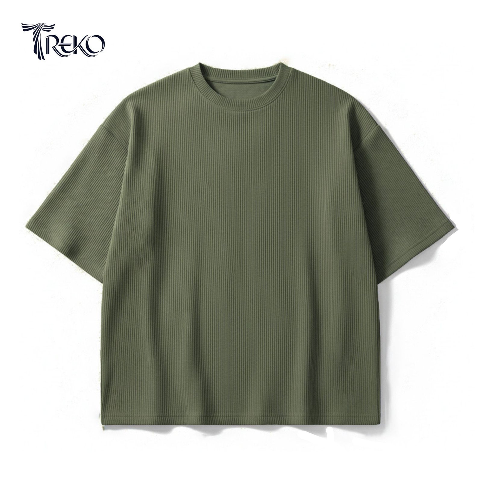 OVERSIZED DROP SHOULDER T-SHIRT – OLIVE