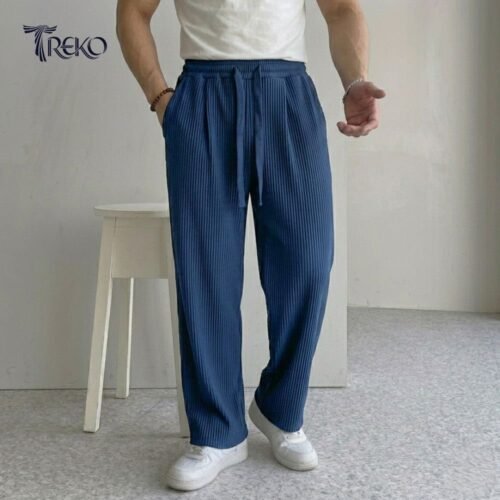 RIB SET - LAVENDER & NAVY BLUE - Image 3