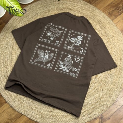 WILD CATCH TEE - WALNUT BROWN - Image 3
