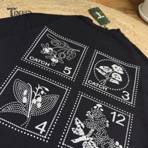 WILD CATCH TEE - BLACK - Image 5